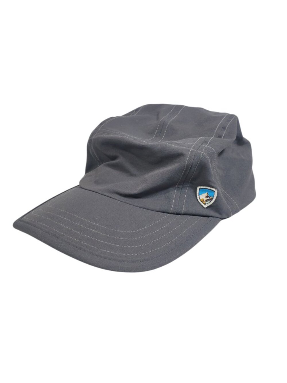 Kuhl Renegade Hat 5 Panel Cap Adult One Size Charcoal Gray Nylon Adjustable